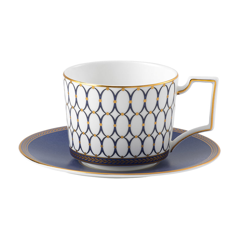 Renaissance gold tea cup and saucer