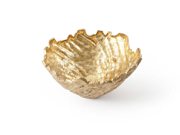 Puro bowl gold leaf