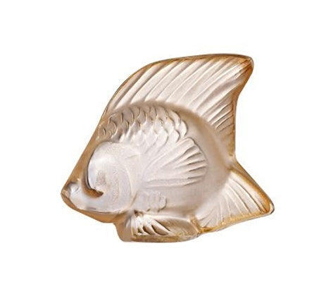 fish gold luster