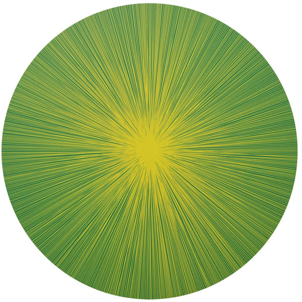 Coaster chartreuse shadow