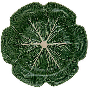 Cabbage charger plate natural