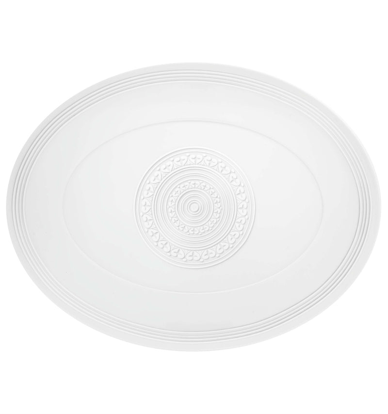 Ornament fuente oval pequeña