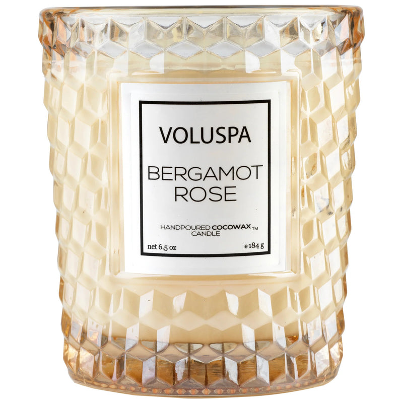 Bergamot rose classic candle 6.5oz