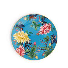 Wonderlust sapphire garden salad plate