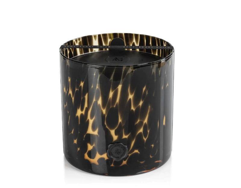 Ag opal  5 wick candle black