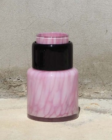 Totem vase #4 pink oppaline