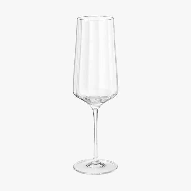 Bernadotte champagne flute glass 6pcs