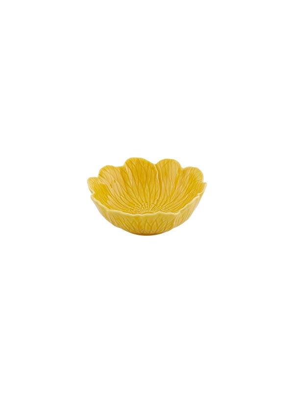 Flora yellow bowl large