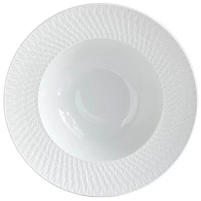 Twist rim soup plate