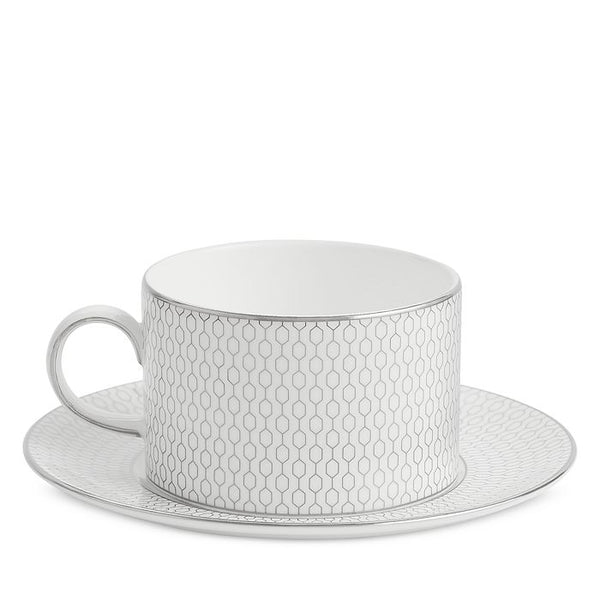 Gio platinum tea cup and saucer