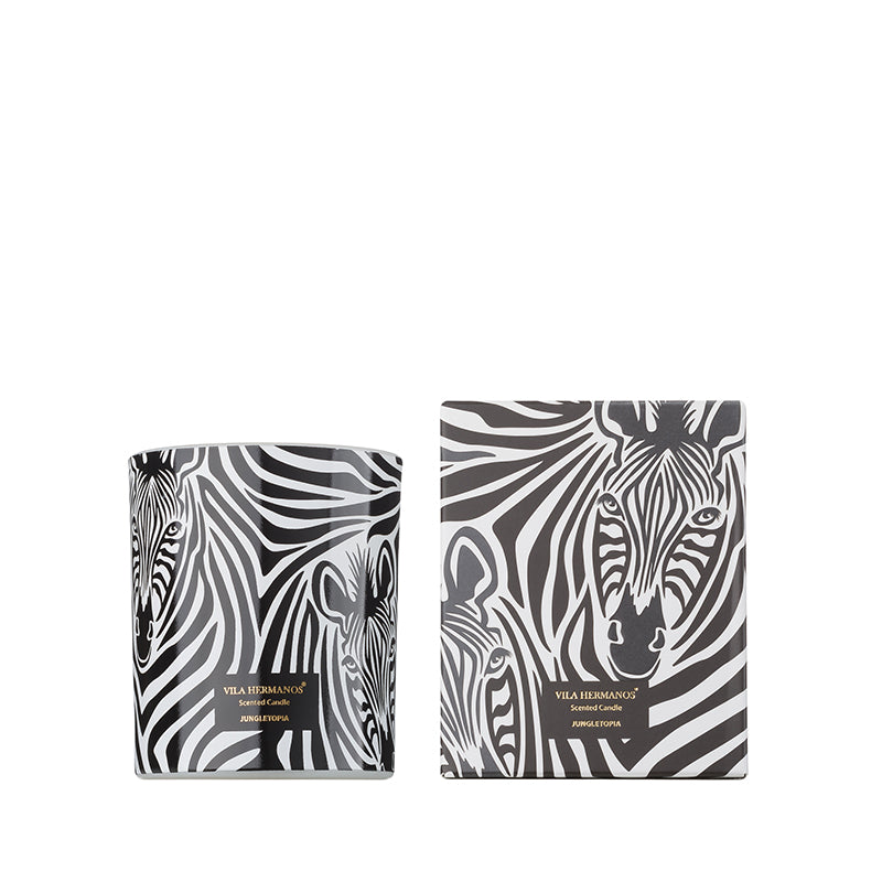 Zebra jungle etopia candle in jar 650gr