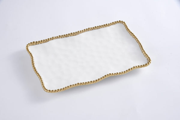 Golden salerno medium platter