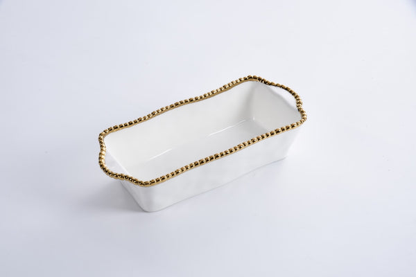 Golden salerno loaf baking dish