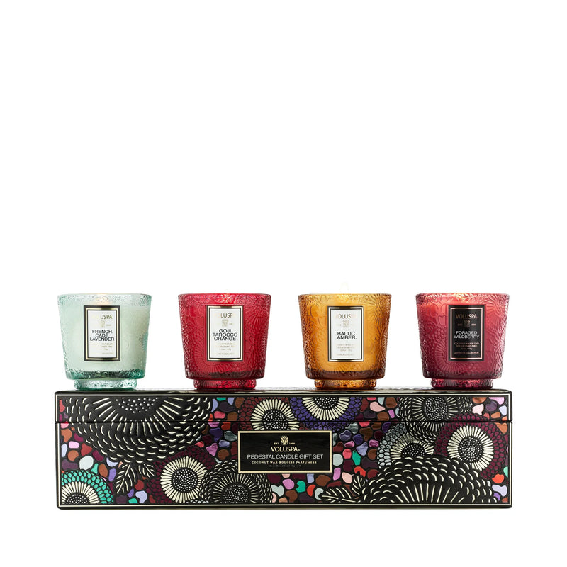 Japonica gift set 4 candles