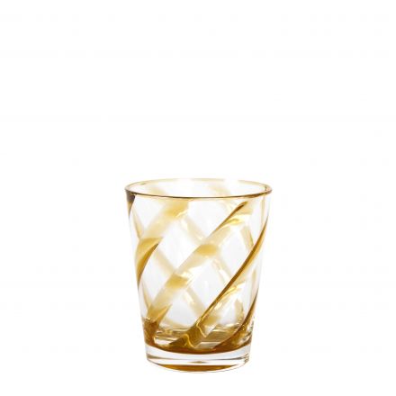 Spiral mustard tumbler