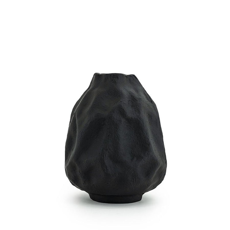 Dent medium black vase