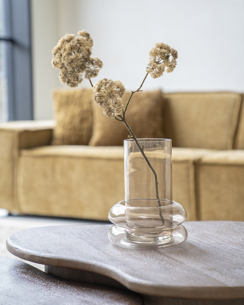 Chunky beige vase