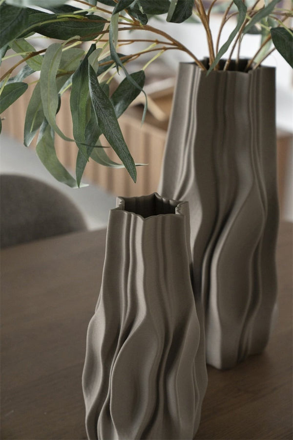 Nove beige small vase