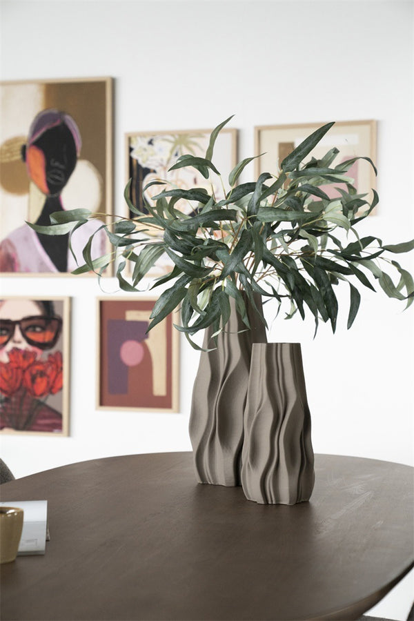 Nove beige large vase