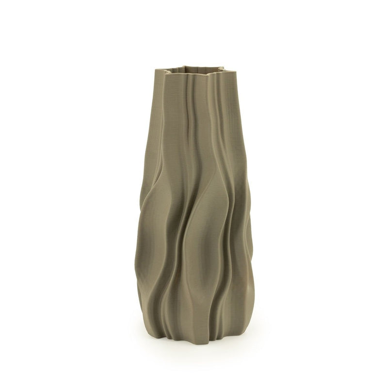 Nove beige large vase