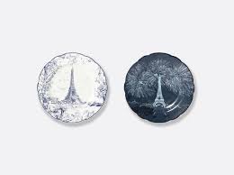 Tout paris bread plate set 2