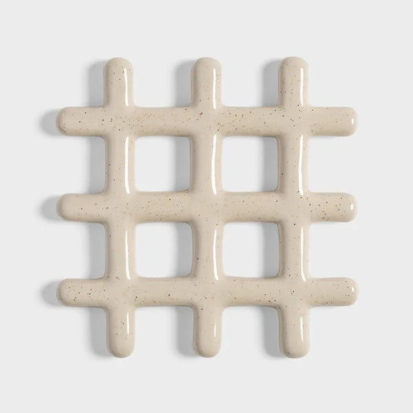 Speckle  grid trivet