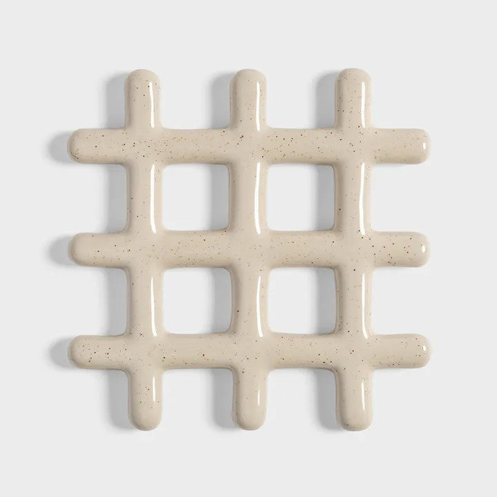 Speckle  grid trivet