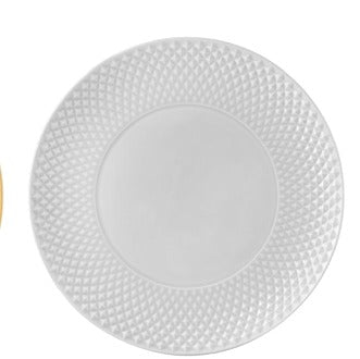 Bicos white dessert plate