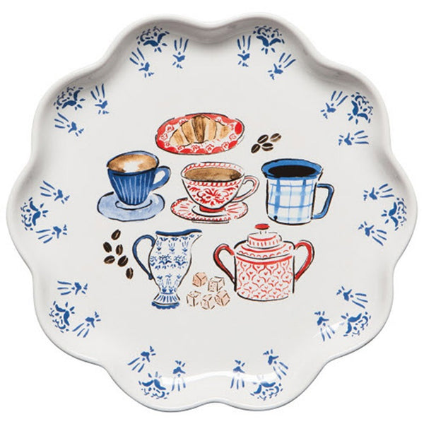 Coffee break shaped dish