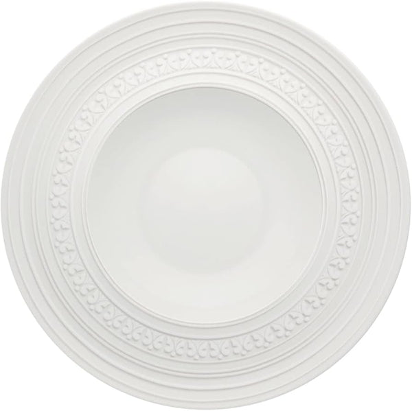 Ornament rim soup plate