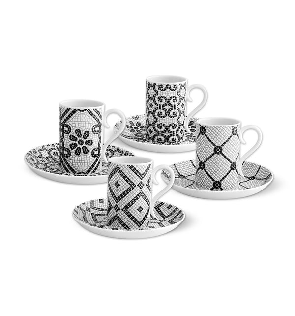 Calcada portuguesa coffee set 4