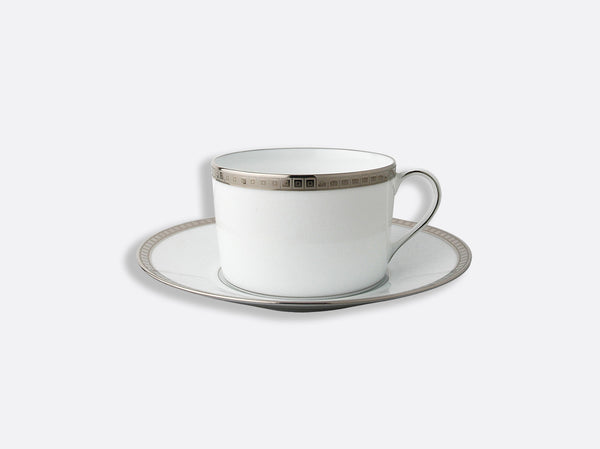 Athena platinum extra tea cup & saucer