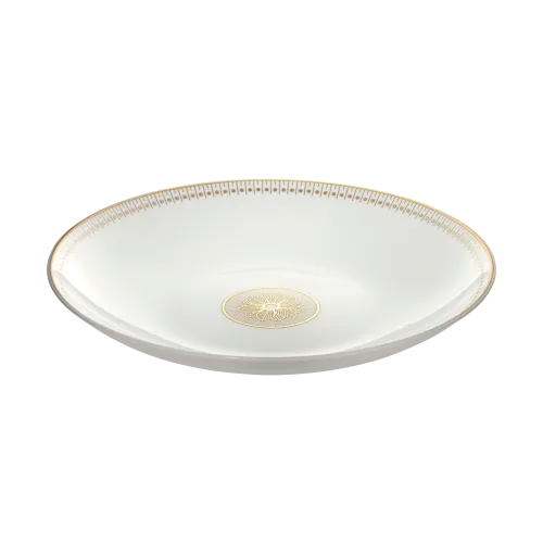 Malmaison imperiale gold open vegetable dish