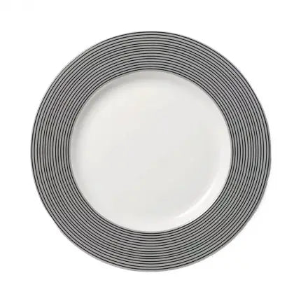 Park avenue grey/black buffet plate