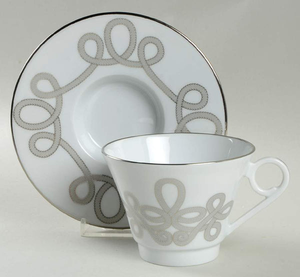 brandebourgh platine coffee cup/saucer