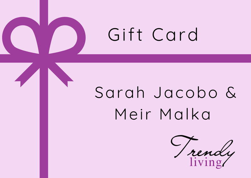 Gift card - Sarah & Meir
