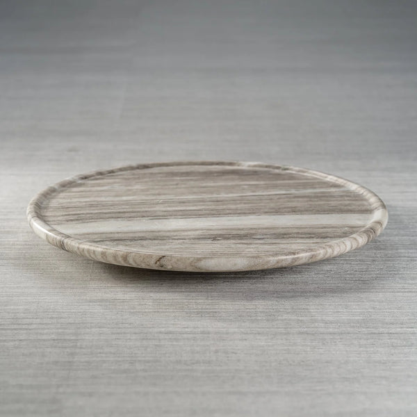 Crema marfil marbel lazy susan