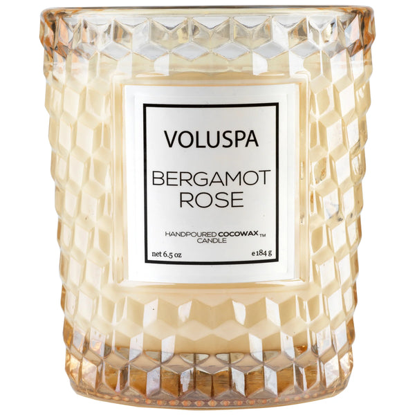 Bergamot rose classic candle 6.5oz