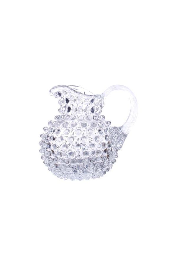 Hobnail pitcher clear 50cl