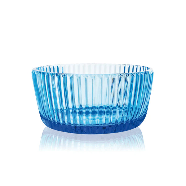 Julia 21 cm bowl wedge shaped aquamarine