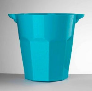 portabottiglia turquoise smalta ice bucket