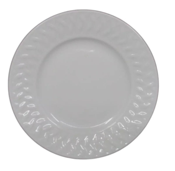 Louisiane blanc dinner plate