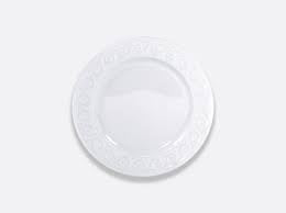 Louvre white salad plate