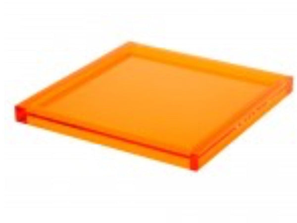 miami tray 14x14 orange
