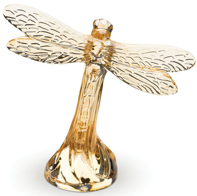libellule drangonfly gold luster