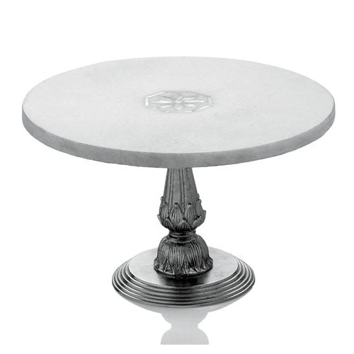 Palace marble cake stand