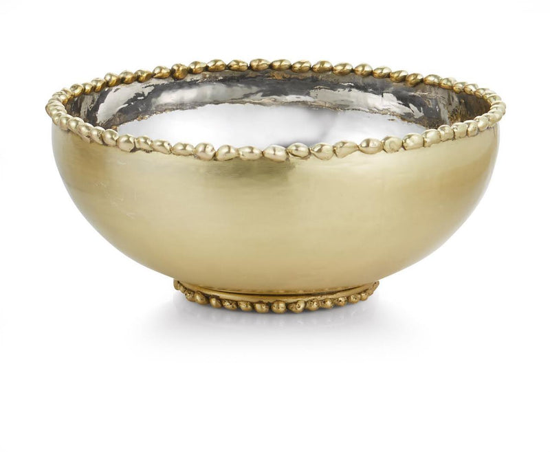 Molten gold medium bowl