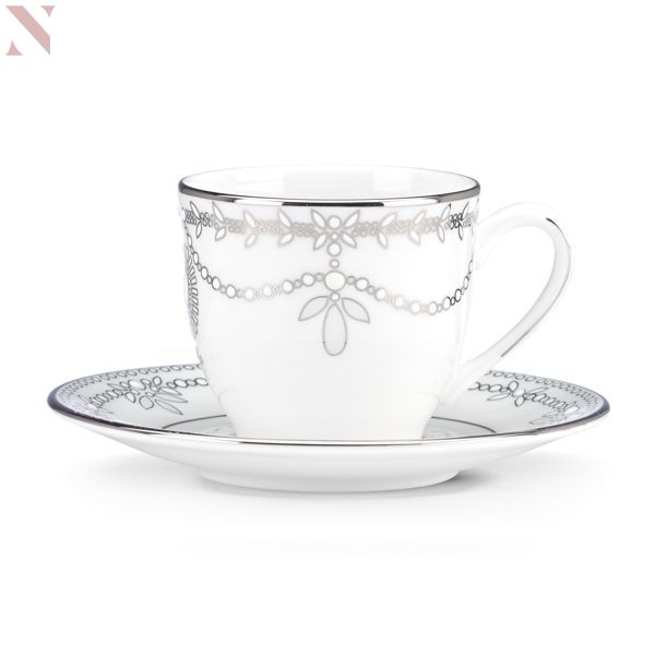 Empire pearl tea cup and saucer