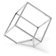 Open standing cube nickel