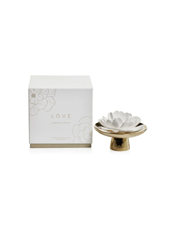Love porcelain diffuser moroccan peony